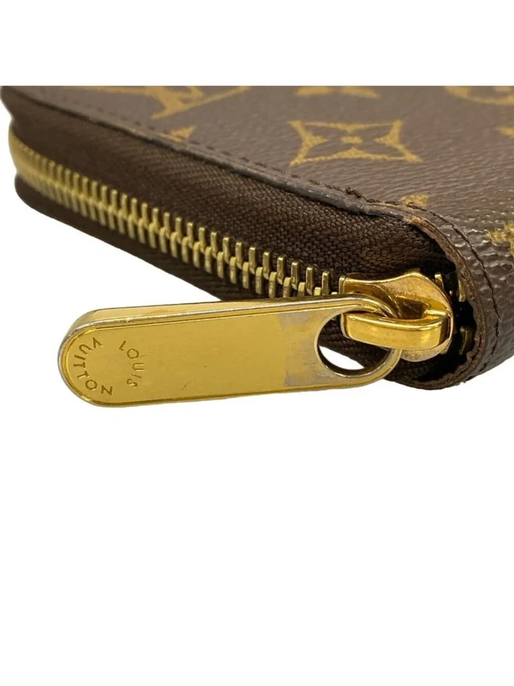 Louis Vuitton Wallet Monogram Zippy Brown
